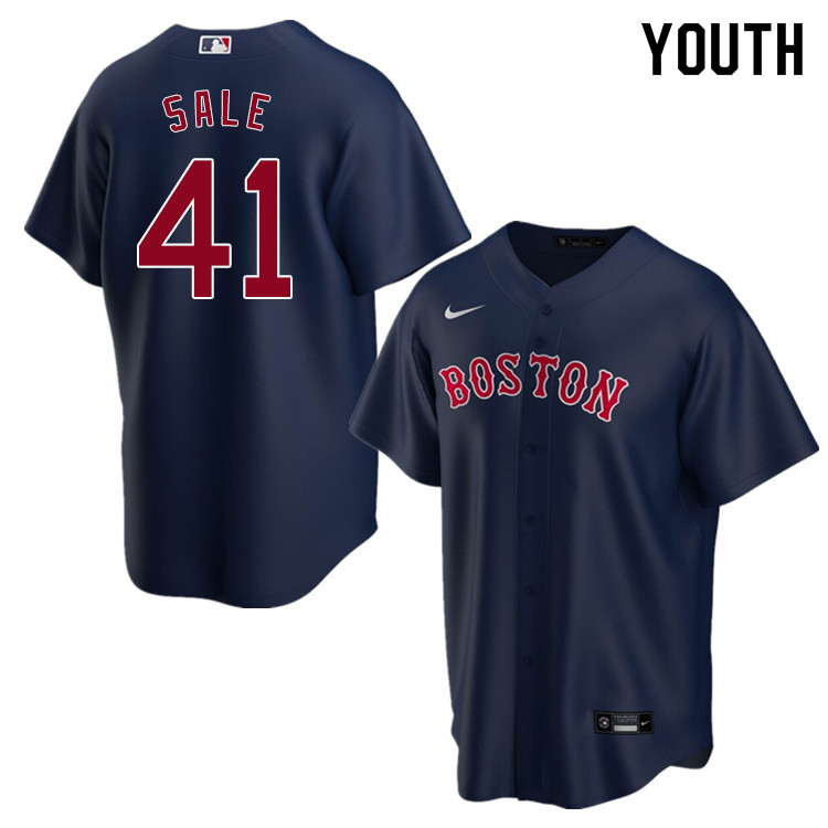 Nike Youth #41 Chris Sale Boston Red Sox Baseball Jerseys Sale-Navy